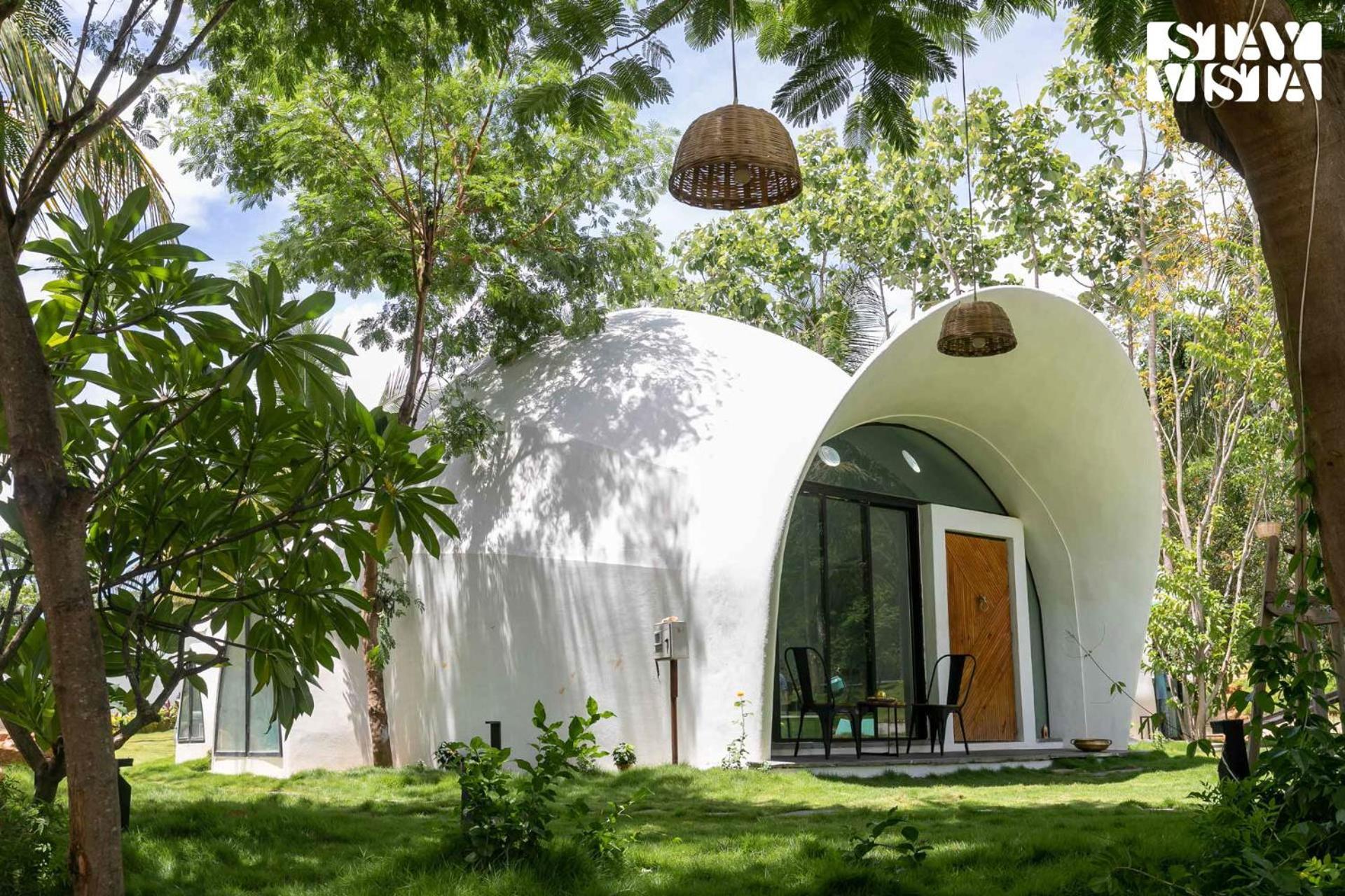 Stayvista At Shwaas Mysore With Private Pool Εξωτερικό φωτογραφία